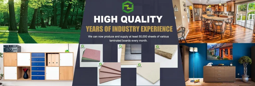 High Quality 18mm Melamine MDF Laminated Wood Boards/Blockboard /MDF Block Board for Sale