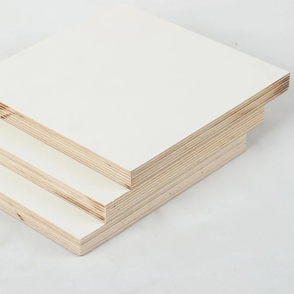 High Quality 18mm Melamine Laminated Plywood Sheet 4X8 Commercial with Cheap Price